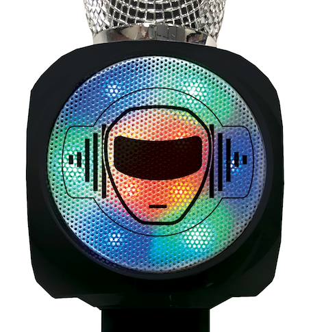 Micro karaoké sans fil iparty enceinte bluetooth Noir 3 - vertbaudet enfant 