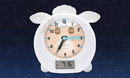 Leon mon réveil éducatif coach de sommeil (français) MULTICOLORE 2 - vertbaudet enfant 