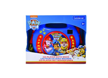 Lecteur cd portable avec 2 microphones pat patrouille MULTICOLORE 4 - vertbaudet enfant 