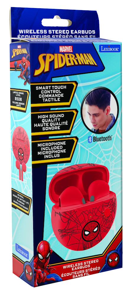 Écouteurs sans fil bluetooth spiderman MULTICOLORE 5 - vertbaudet enfant 