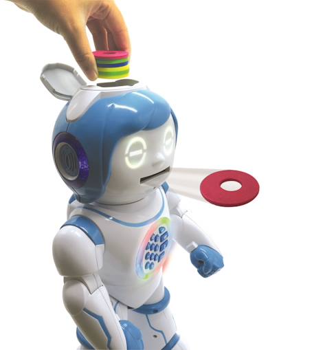 Powerman kid mon robot ludo-educatif bilingue (français/anglais) avec télécommande, programmable, dance, musique Blanc 4 - vertbaudet enfant 