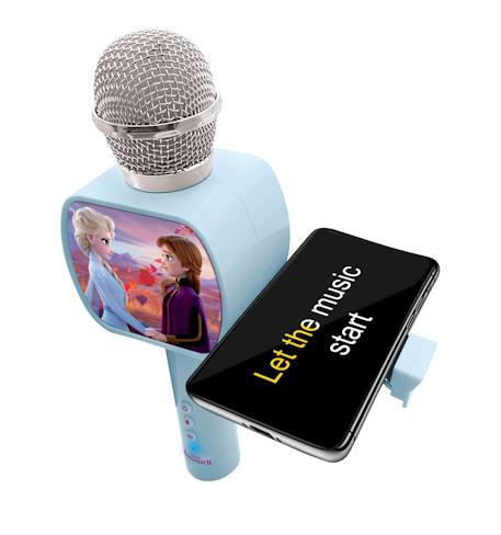 Micro karaoké sans fil reine des neiges avec enceinte bluetooth MULTICOLORE 4 - vertbaudet enfant 