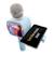 Micro karaoké sans fil reine des neiges avec enceinte bluetooth MULTICOLORE 4 - vertbaudet enfant 