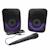Paire d'enceintes stereo puissantes bluetooth  iparty Noir 1 - vertbaudet enfant 