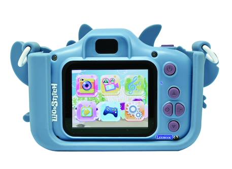 Appareil photo Camera avec protection Stitch  4-en-1, Fonctions Photo, vidéo, Jeux, MP3, Carte mémoire 8 Go incluse MULTICOLORE 3 - vertbaudet enfant 