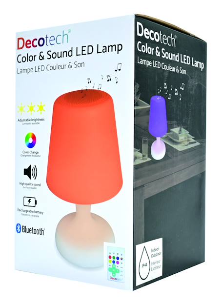 Lampe de table bluetooth multicouleurs waterproof Blanc 6 - vertbaudet enfant 