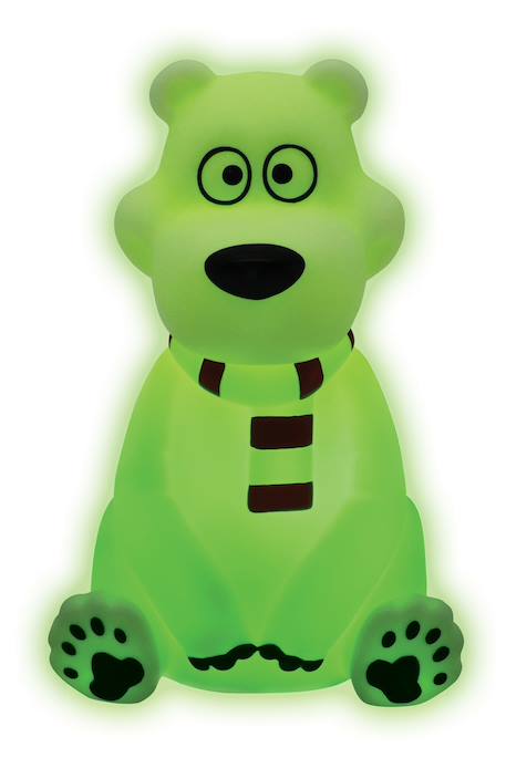 Veilleuse ours polaire en 3d avec variation de couleurs Blanc 3 - vertbaudet enfant 