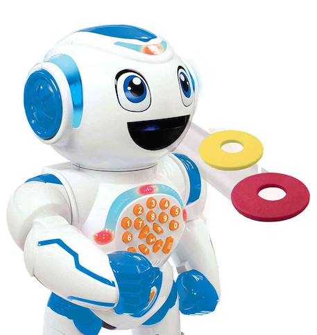 Powerman star robot interactif télécommandé (français) Programmable, 10 000 histoires Blanc 3 - vertbaudet enfant 