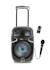 Systeme karaoke Bluetooth avec roulettes, lumières et micro MULTICOLORE 1 - vertbaudet enfant 