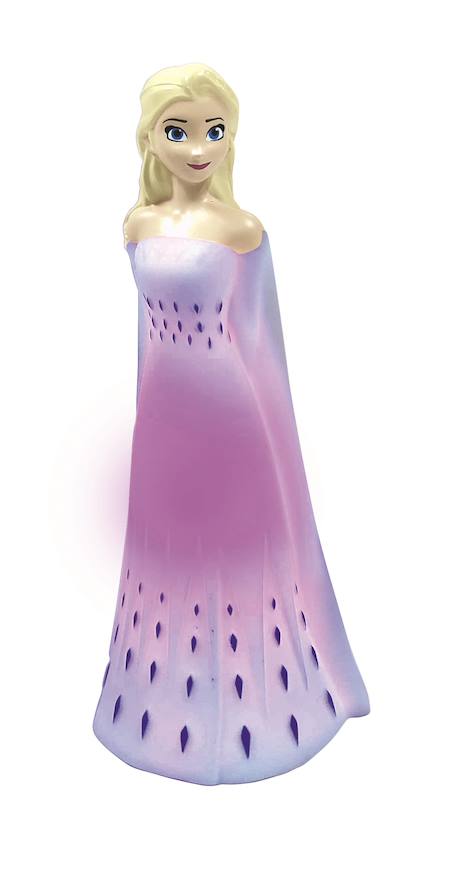 Veilleuse la reine des neiges en 3d avec variation de couleurs Blanc 3 - vertbaudet enfant 