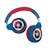 Casque 2 en 1 avengers bluetooth et filaire avec limitation de son MULTICOLORE 1 - vertbaudet enfant 