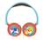 Casque stéréo filaire pliable baby shark avec limitation de volume d'écoute MULTICOLORE 2 - vertbaudet enfant 
