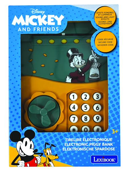 Tirelire électronique disney picsou avec effets sonores et lumineux. Bleu 6 - vertbaudet enfant 