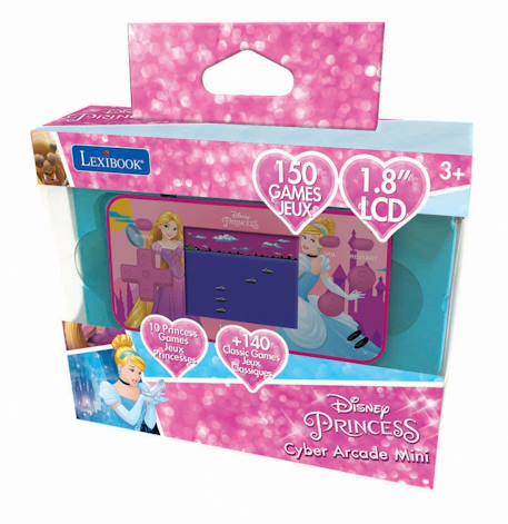 Mini console de jeux portable couleur disney princesse cyber arcade pocket MULTICOLORE 3 - vertbaudet enfant 