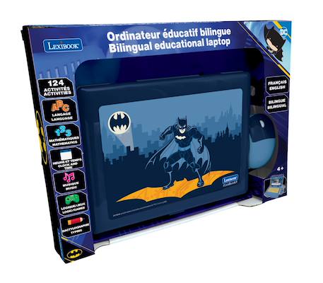 Ordinateur portable éducatif bilingue batman (fr/en) Bleu marine 4 - vertbaudet enfant 