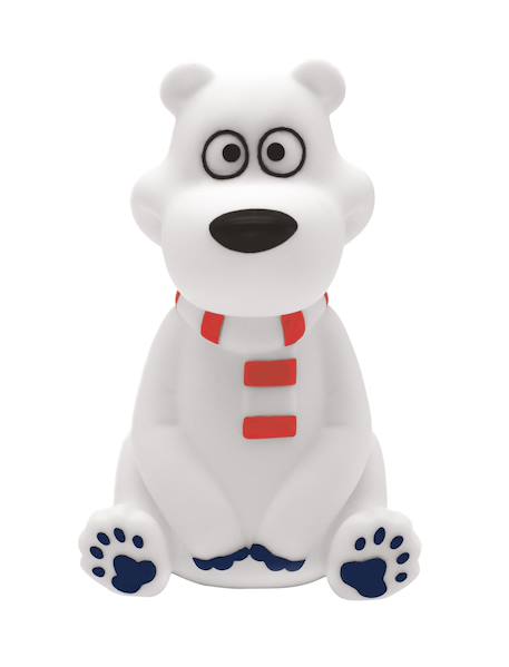 Veilleuse ours polaire en 3d avec variation de couleurs Blanc 1 - vertbaudet enfant 