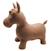 Poney sauteur gonflable avec housse en peluche Marron 6 - vertbaudet enfant 