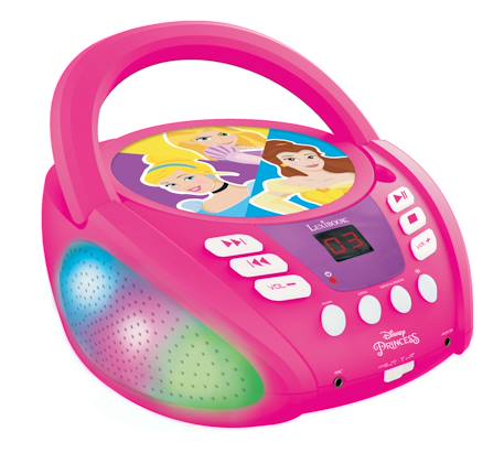 Lecteur cd bluetooth disney princess MULTICOLORE 1 - vertbaudet enfant 