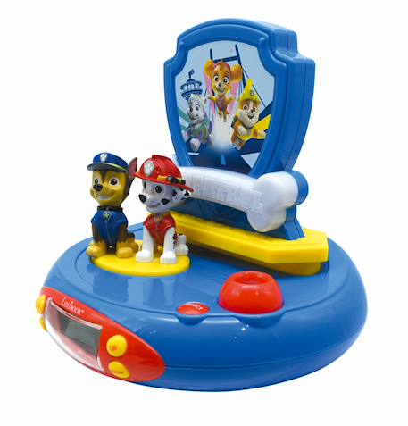 Réveil projecteur pat patrouille avec chase en 3d MULTICOLORE 4 - vertbaudet enfant 