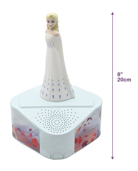 Enceinte bluetooth avec figurine lumineuse elsa Blanc 2 - vertbaudet enfant 