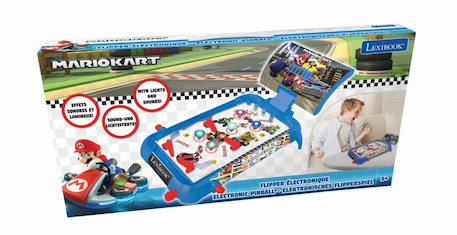 Flipper électronique de table mario kart Bleu 4 - vertbaudet enfant 