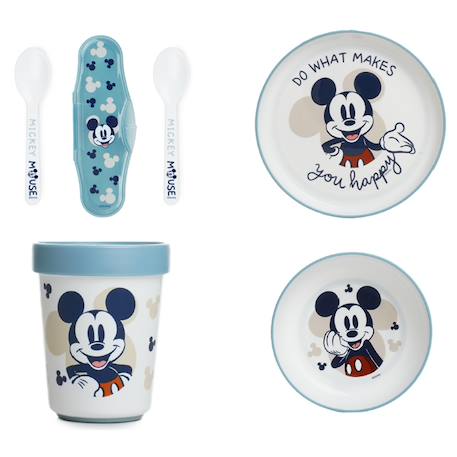 Pack repas 2ème âge mickey - collector Vert 1 - vertbaudet enfant 