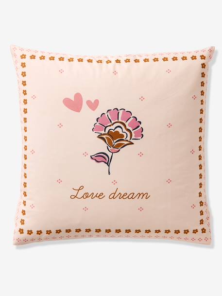 Parure housse de couette + taie d'oreiller ARIZONA DREAM, avec coton recyclé blanc imprimé 7 - vertbaudet enfant 