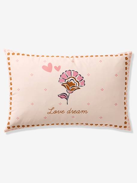 Parure housse de couette + taie d'oreiller ARIZONA DREAM, avec coton recyclé blanc imprimé 9 - vertbaudet enfant 