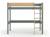 Lit mezzanine landes Blanc & bois massif+Bois massif kaki+Flanelle et bois massif+Kaki et bois massif 16 - vertbaudet enfant 