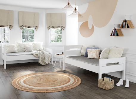 Lit superposé séparable milo Anthracite+Blanc+Gris flannelle 6 - vertbaudet enfant 