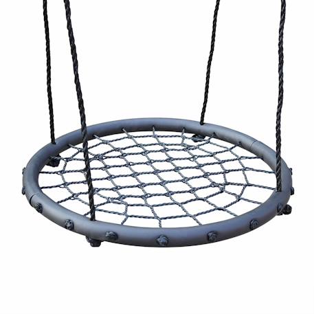 Balançoire nid d'oiseau pour portique de 2 à 2,2m, agrès pour portique Noir 2 - vertbaudet enfant 