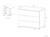 Commode milor Anthracite & bois+Blanc & bois 4 - vertbaudet enfant 