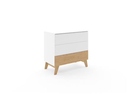 Commode bébé equilibre Blanc & bois 4 - vertbaudet enfant 