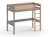 Lit mezzanine landes Blanc & bois massif+Bois massif kaki+Flanelle et bois massif+Kaki et bois massif 11 - vertbaudet enfant 