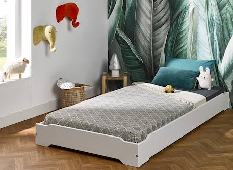 Lit empilable lokka Blanc+Mousse 1 - vertbaudet enfant 