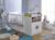 Lit bébé évolutif combiné madrid Blanc 2 - vertbaudet enfant 