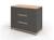 Commode milor Anthracite & bois+Blanc & bois 3 - vertbaudet enfant 
