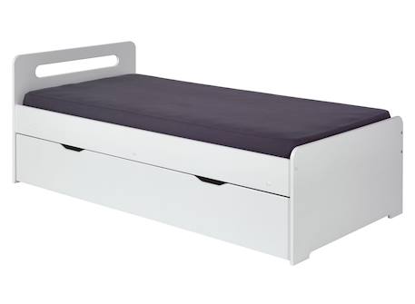 Lit gigogne féroé Blanc 5 - vertbaudet enfant 