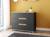 Commode milor Anthracite & bois+Blanc & bois 1 - vertbaudet enfant 