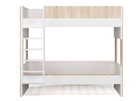 Lit superposé dune Blanc & bois 4 - vertbaudet enfant 