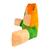 Coussin de lecture ultra-confortable avec dossier haut et accoudoirs Minecraft Bleu - steve+Orange - alex+Vert - creeper 9 - vertbaudet enfant 