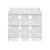 Lot de 2 meubles de rangement pour enfant, 18 casiers - tobias - mdf décor bois naturel, 64x295x60cm Blanc+Vert céladon 5 - vertbaudet enfant 