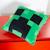 Coussin décoratif moelleux en tissu velouté Vert - creeper 6 - vertbaudet enfant 