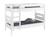 Lit superposé séparable 3 places Milo Anthracite+Blanc 9 - vertbaudet enfant 