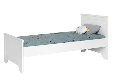 Lit enfant 90x190 occitane Blanc 3 - vertbaudet enfant 