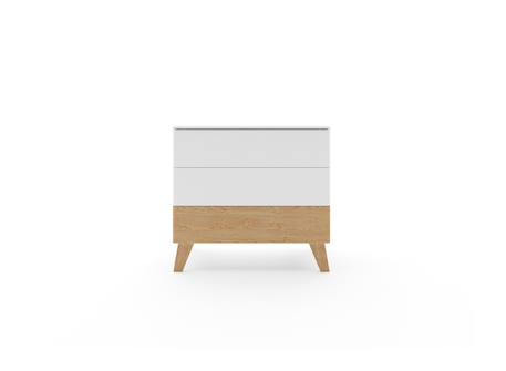 Commode bébé equilibre Blanc & bois 5 - vertbaudet enfant 