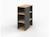 Bureau avec caisson milor Anthracite & bois+Blanc & bois 4 - vertbaudet enfant 