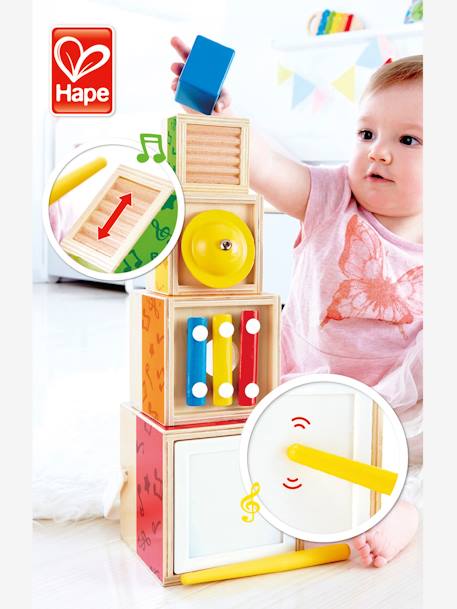 Boîtes gigognes musicales HAPE rouge 6 - vertbaudet enfant 