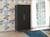 Armoire milor Anthracite & bois+Blanc & bois 1 - vertbaudet enfant 