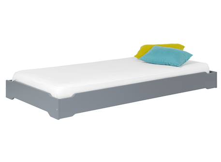 Lit empilable lokka Gris flannelle 2 - vertbaudet enfant 
